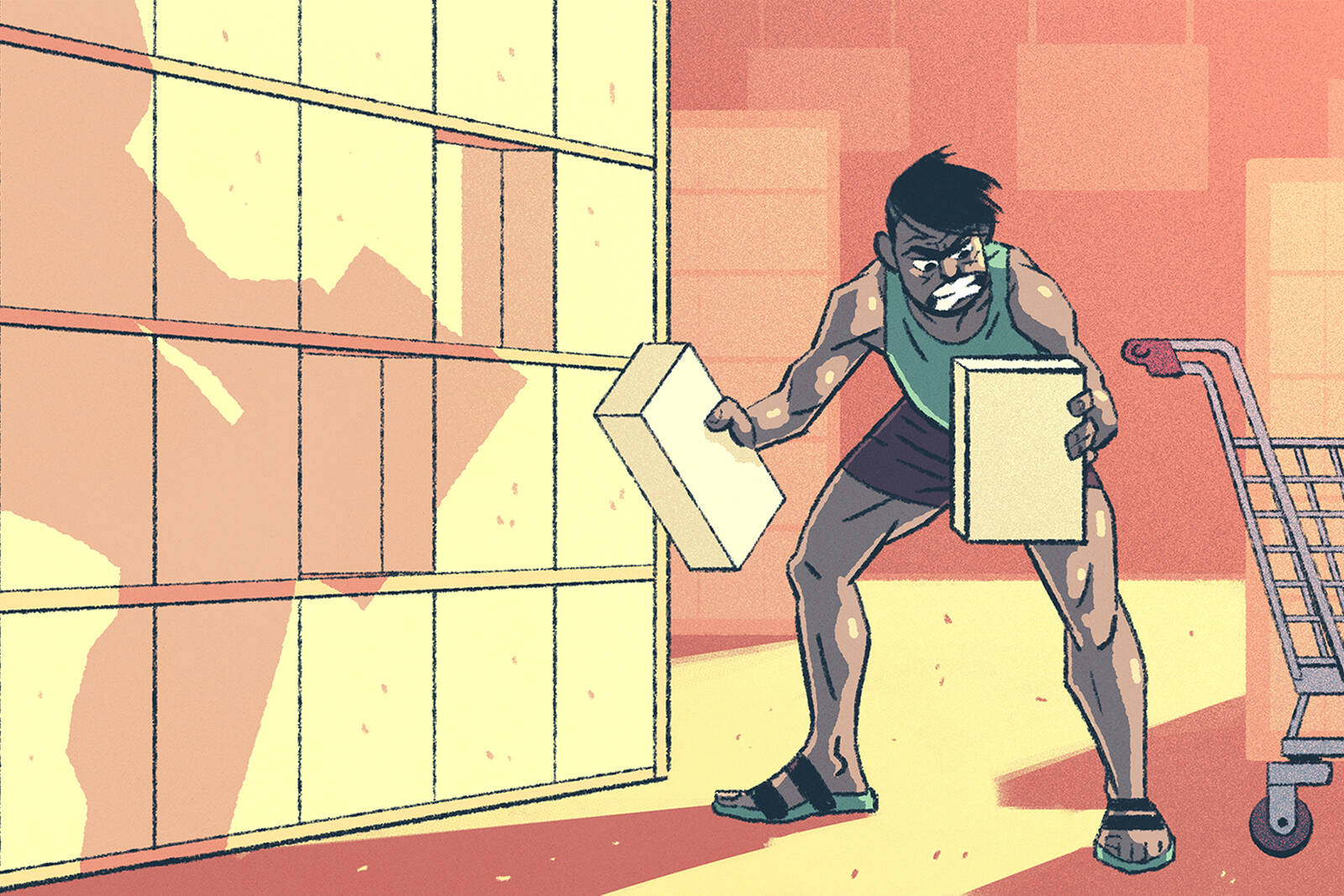 Anger helps a consumer make a decision